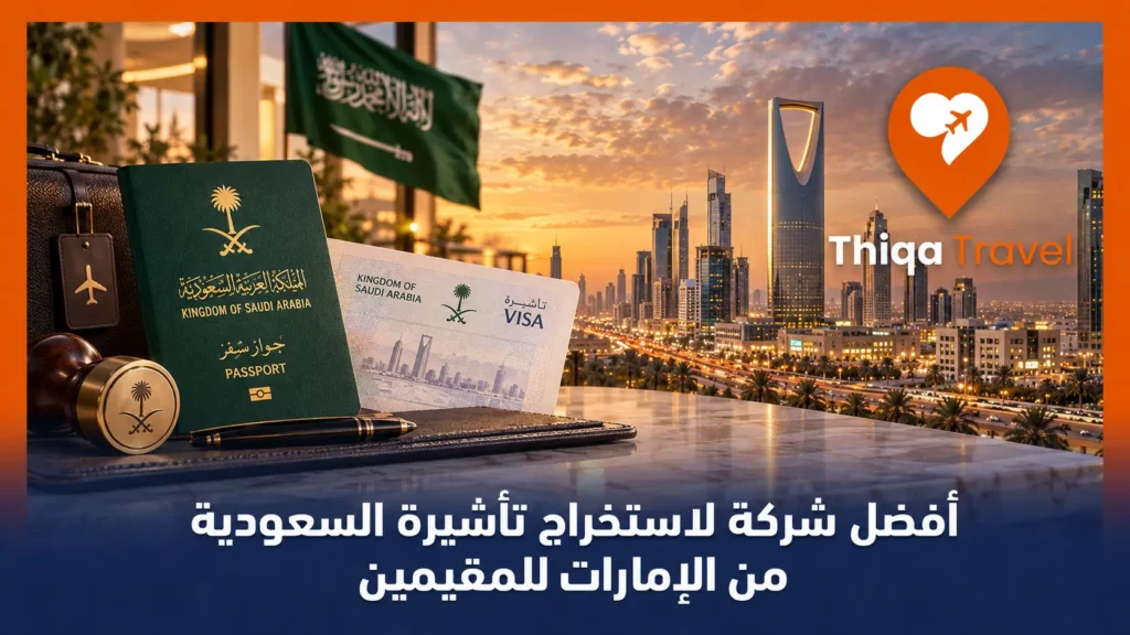 أفضل شركة لاستخراج تأشيرة السعودية من الإمارات للمقيمين